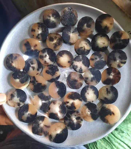 Impex กระดุมเขาควายทำด้วยมือเป็นมิตรกับสิ่งแวดล้อมใช้เทคนิคดิบสไตล์สัตว์สีธรรมชาติสูง - Product Image 4