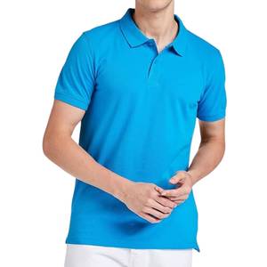 เสื้อโปโลชายสั่งทำพิเศษ ผ้าฝ้าย 100% แขนสั้น เรียบง่าย สวมใส่สบาย รับผลิตตามแบบ (OEM) ขายส่ง - Product Image 6