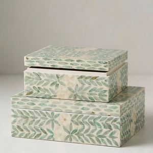 Handcrafted Modern Mother of Pearl inlay Decorative Storage Boxes for Storing Keepsake <b>Memory</b> <b>Gift</b> Home Decor from Vietnam - Product Image 3