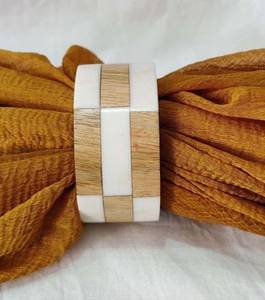 Anillo de Servilleta de Resina y Madera, Diseño Moderno y Lujoso, con Múltiples Diseños para Decoración de Bodas y Fiestas - FAIZA CRAFT - Product Image 2
