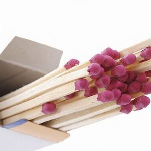 Allumettes de sécurité écologiques XXL classiques pour barbecue, 290x60x29mm, longues, 40/50 bâtonnets, marron/noir, usage hôtelier, vente en gros, Inde - Product Image 1