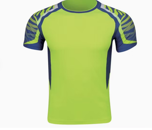 OEM Custom Sports Shirt for Men Tennis and <b>Badminton</b> Wear Breathable Quick Dry - Product Image 2