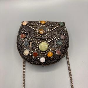 Elegant Mosaic <b>Clutch</b> with Artistic <b>Embellishments</b> Fashion-savvy Mosaic <b>Clutch</b> Bag for Women metal <b>clutch</b> purse bag - Product Image 1
