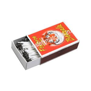 ไม้ขีดไฟอินเดียราคาประหยัด เป็นมิตรกับสิ่งแวดล้อม พร้อมพิมพ์โลโก้ตามสั่ง จำหน่ายจำนวนมาก ปลอดภัย ติดไฟนาน - Product Image 4