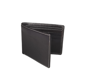 [Prix de détail] [En stock] Portefeuille homme vintage en cuir tanné végétal Castello fait main de haute qualité avec protection RFID, court et ouvert - Product Image 2