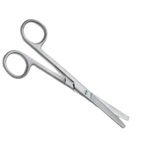 Ciseaux chirurgicaux droits à lame émoussée de 14 cm en acier inoxydable, personnalisés, de qualité supérieure, à usage unique, instruments chirurgicaux manuels - Product Image 5