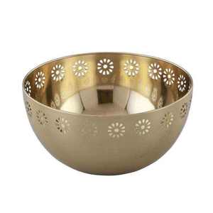 Ensemble de 3 bols en laiton écologiques de qualité supérieure, petits bols compatibles lave-vaisselle, marque Bold Blossom, prix - Product Image 2