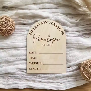 Customizable Wooden <b>Name</b> Signs - High-Quality Finish for Gift <b>Plaques</b> and Stylish Home or Office Decor - Product Image 3
