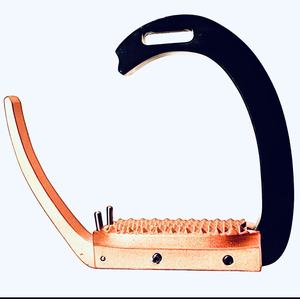 Estribos de Seguridad para Caballos en Negro y Oro Rosa, de Liberación Rápida, Estabilidad, Aluminio - Product Image 5