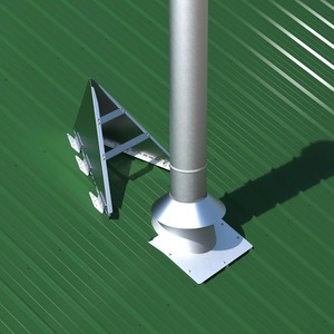 Snow Destroyer For Chimneys. USA Made. Universal Fit. Lifetime Protection for 6-10" Wood Stove Chimneys - Product Image 5