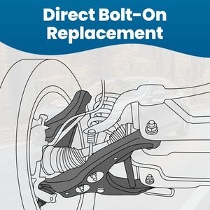 Bras de suspension inférieurs avant pour Chevrolet Malibu 2017-2022, LaCrosse, Regal, TourX, Sportback - Product Image 6