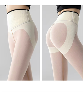 Leggings de yoga et de fitness d'extérieur, taille haute, extensibles, en nylon, pour la course, avec sublimation et taille élastique, à prix abordable - Product Image 2