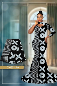 Custom African Wax Print Fabric Ankara Kitenge Cotton Textile Wholesale OEM ODM Customized Manufacturing Service - Product Image 6