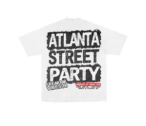 Camisetas Personalizadas con Efecto Ácido, Estampado de Letras con Pedrería, Camisetas Gráficas Extra Grandes de Algodón Grueso para Hombre - Product Image 4