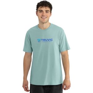 T-shirt tubulaire idéal pour homme en mélange de coton, respirant, col rond, léger, décontracté, pour la gym, les activités de plein air et l'été - Product Image 1