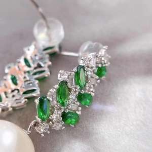 ต่างหูแฟชั่นผู้หญิงลายคนดังอินเตอร์เน็ต6-7มม. ไข่มุกน้ำจืดไร้ที่ติหลากหลาย - Product Image 3