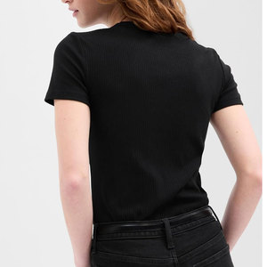 Camiseta de Mujer, Estilo Relajado, de Algodón, Ligera y Elegante para Uso Diario, Camiseta de Mujer, Ropa Premium para el Día a Día - Product Image 3