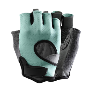 Gants d'entraînement imperméables en spandex à demi-doigts pour hommes et femmes, respirants, antidérapants, avec fermeture auto-agrippante, pour le badminton et le tennis - Product Image 6
