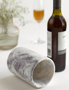 Cubetas de Hielo Decorativas de Mármol Blanco para Bar, Enfriador de Vino y Cerveza, Diseño Moderno, Recién Llegado - Product Image 4