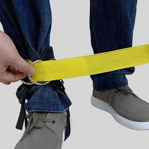 สายรัดข้อเท้านีโอพรีนกันลื่นแบบยืดหยุ่นสำหรับยกน้ำหนัก เหมาะสำหรับผู้ชายและผู้หญิง ออกกำลังกาย ฟิตเนส  พร้อมบริการ OEM - Product Image 2