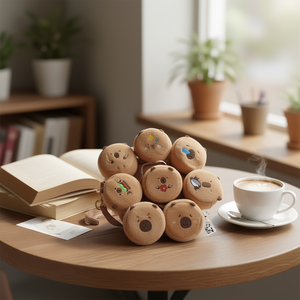 Borsa a Tracolla Peluche Orsetto ZT 16x16cm, Simpatica Borsa a Spalla da Donna con Cartone Animato - Product Image 2