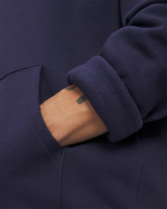 Sudadera con Cierre de Cremallera Azul Marino para Hombre, Diseño Moderno, Corte Regular, 100% Algodón Felpa, Transpirable, Informal - Product Image 6