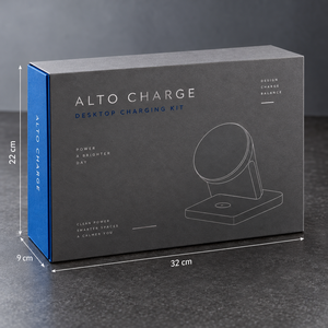 Kit de Carga de Escritorio ALTO Personalizado, Caja de Empaque Magnética Estilo Libro - Product Image 5