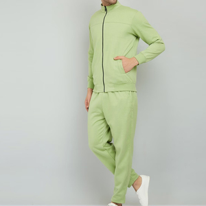 Ropa Casual para Hombre, Chándal de Invierno con Cierre, Forro Polar Ecológico, Servicio OEM de Alta Calidad - Product Image 4