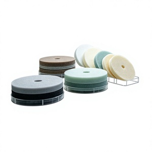 Semiconductor CMP Polishing <b>Disc</b> Chemical Mechanical Abrasive Pad Medium <b>Plastic</b> Packaging 100mm for Wafer Finishing Factory - Product Image 5