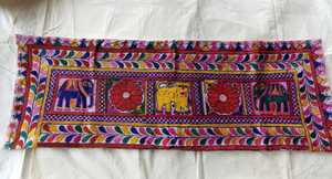 Vintage Antique Embroidered 100% Cotton Rectangular Pillowcase Colorful Folk Pattern Envelop Home Decor Throw <b>Cover</b> <b>Sofa</b> Chair - Product Image 3