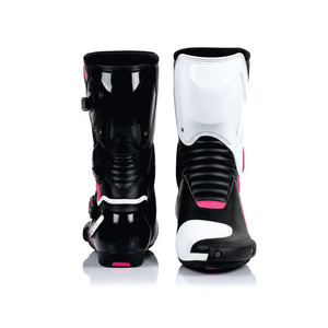 Chaussures en cuir pour motards en gros, nouvelle collection 2026, service ODM, logo personnalisé, chaussures de moto antidérapantes - Product Image 3