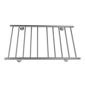 Scaldasalviette Elettrico da Parete con 10 Barre in Acciaio Inox, Portasciugamani Riscaldato per Bagno - Product Image 6