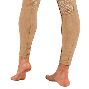 Tan <b>Brown</b> Women Horse Riding <b>Leggings</b> High Waist Stretch Equestrian Pants Silicone Full Seat Grip Riding Tights Training Sports - Product Image 3