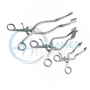 ชุดเครื่องมือผ่าตัดแบบแมนนวล Adson Baby Beckman Norfolk Norwich Retractor Set 3 ชิ้น ผลิตจากสแตนเลสสตีล ได้รับการรับรองมาตรฐาน CE ใช้ซ้ำได้ - Product Image 4