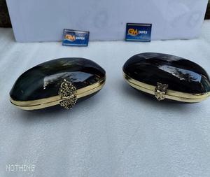 Bolso de mano hecho a mano de alta calidad con cuerno de búfalo real, elegante diseño de amor de GM Impex - Product Image 2