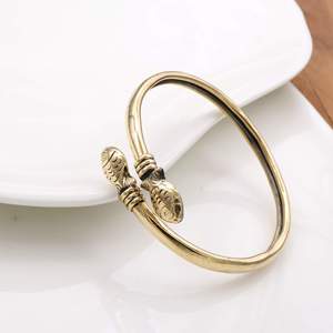 Handmade Brass Fish Cuff Bracelet Adjustable Open <b>Bangle</b> Vintage Marine Animal Bracelet for Women <b>Men</b> Gift Jewelry - Product Image 3