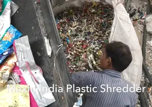 Standard Quality Double Shaft Plastic Waste <b>Shredder</b> Machine for Industrial Application from Indian Supplier - Product Image 6