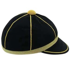High Quality Honours Caps Rugby Cricket 5-Panel Dot Pattern Hand Embroidery Common Sporty Custom Promotional <b>Hats</b> - Product Image 2