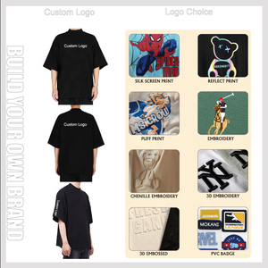 เสื้อยืดคอตตอนถักน้ำหนัก 230 กรัม แบบดรอปไหล่ หนา คุณภาพสูง สไตล์สตรีทแวร์ หรูหรา รับผลิตตามแบบ สั่งทำได้ - Product Image 5