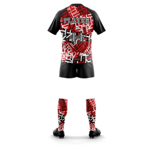 High Quality Wholesale Cheap Customized Unisex American Football Jersey <b>Heat</b>-Transfer Printed Rugby Uniform Sets Quick Dry - Product Image 6