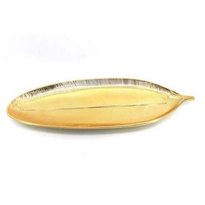 Luxury Large Feather Tray & Dish <b>Table</b> Accessories Handmade Fruit Tray Event Supplies Tableware Decorative Serving Trays Latest - Product Image 4