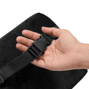 Support de chaise de bureau ergonomique en gros avec coussin de siège en mousse à mémoire de forme soulagement lombaire et bout à bout soutien dorsal orthopédique antidérapant - Product Image 5