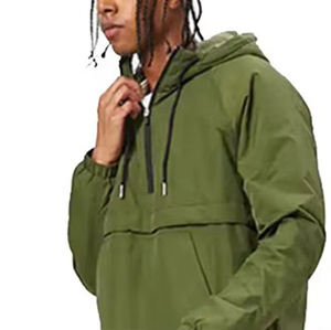 Oem Custom Logo Men Windbreaker <b>Jacket</b> Waterproof And Windproof For Outdoor Gym <b>Running</b> Athletic Usage Low-Bulk Design <b>Jacket</b> - Product Image 4