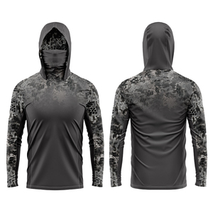 Camisa de Pesca de Alta Calidad para Hombre, de Secado Rápido, Transpirable, de Manga Larga, Diseño Personalizado - Product Image 2
