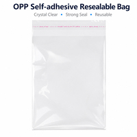 Sacs d'emballage transparents auto-adhésifs refermables Source Factory Opp