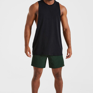 Pantalones Cortos Bermuda Verdes para Hombre, Cintura Elástica, Estilo Casual, Talle Medio, Tejido de Sarga - Product Image 1