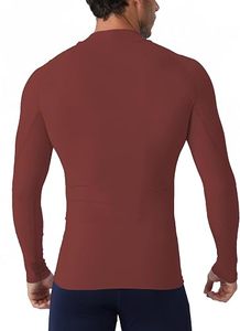 Men's Compression Long Sleeve Performance Shirt Premium Quick Dry Compression Base <b>Layer</b> <b>Top</b> Men's Athletic Compression Training - Product Image 3