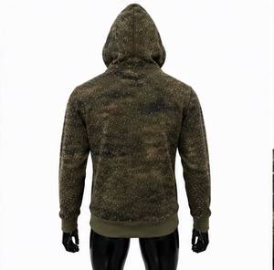 Sudadera con Capucha Yaris Remy Red Velvet, Cierre Regular, Estilo Waffle, Oversize, Unisex, 100% Algodón French Terry - Product Image 4