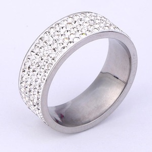 Best Selling Fully Iced Out Gold and Silver Moissanite Diamond <b>Ring</b> Hip Hop Style <b>Statement</b> <b>Ring</b> for Rappers DJs and Clubbing - Product Image 2