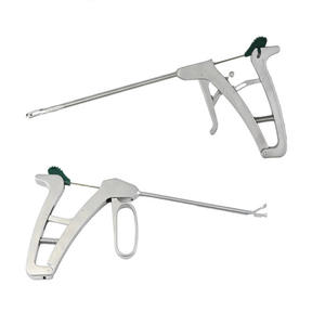 Instrumentos de Artroscopia, Pinzas Porta-Suturas Manuales de Acero Inoxidable, Reutilizables, Quirúrgicas - Product Image 4